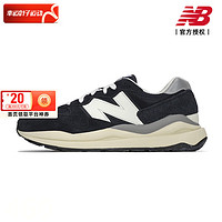 new balance 男鞋女鞋 春夏新款官方运动鞋缓震透气跑步情侣休闲鞋 nb5740系列 藏青色/