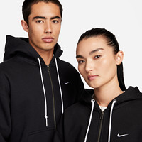 NIKE 耐克 官方男子加绒连帽衫春季美式复古卫衣宽松休闲针织DR0404