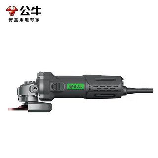 公牛电动工具850瓦100mm小角磨机后开关GJM850-100、GJM850-100C 850W 100mm角向磨光机（侧开关）