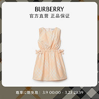 博柏利（BURBERRY）女童 格纹棉质连衣裙80793021