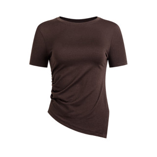 MAIA ACTIVE CLOUD-TOUCH云感TEE 不对称下摆收腰运动短袖T恤TS045 