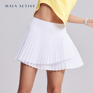 MAIA ACTIVE 网球裙 含安全裤速干运动健身A字裙摆半身裙K059 