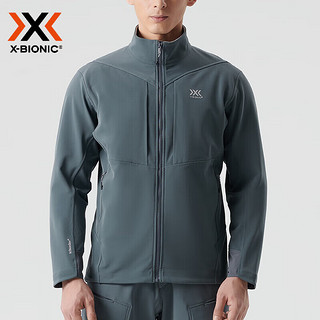 XBIONIC旷野抓绒立领软壳衣 男子防风保暖外套 X-BIONIC 22801 深灰 XL