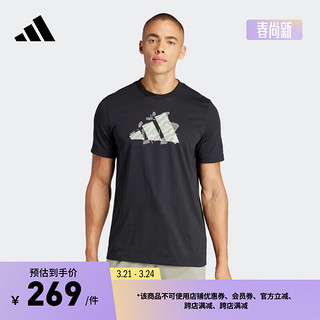 adidas 阿迪达斯 运动T恤