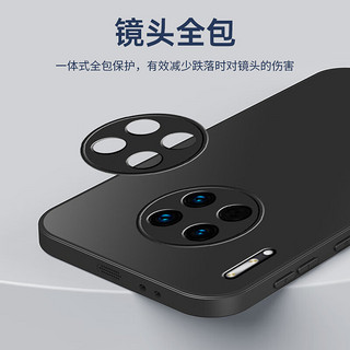 HotFire 热火 适用华为mate30手机壳 huawei Mate 30保护套 磨砂全包超薄全包防摔抗指纹个性-石墨黑 石墨黑