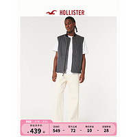 HOLLISTER24春夏白色宽松阔腿休闲加厚牛仔裤 男 355816-1 奶油色 30/28 170/76A