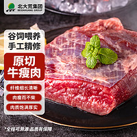 大荒优选 原切 牛瘦肉1kg 牛里脊 谷饲生鲜冷冻牛肉 牛肉