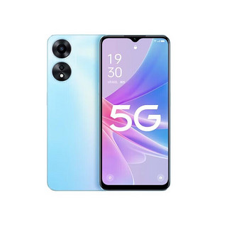 OPPO A1x 5G智能手机 7纳米天玑 700 芯片 5000mAh大电池 全网通5G手机 静海蓝 8GB+128GB