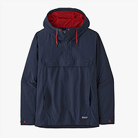 巴塔哥尼亚 轻质风衣套头衫Isthmus Anorak In Navy