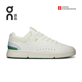 On昂跑×费德勒特别合作 THE ROGER Centre Court 2 男款运动休闲 White/Green 白色/绿色 40