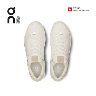 On昂跑×费德勒特别合作 THE ROGER Centre Court 2 男款运动休闲 White/Gum 白色/乳白 45