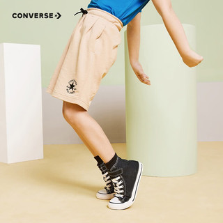 匡威（Converse） 匡威儿童装男童裤子夏季纯棉运动短裤外穿星标宽松工装裤潮 游猎色 140cm/S