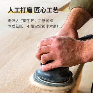 费林斯曼全实木书架实木书柜落地矮书柜格子实木置物架柜储物柜客厅收纳柜 【全实木两层】