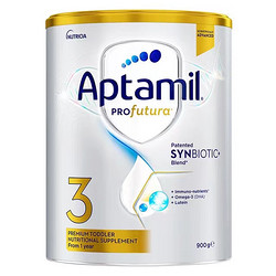 Aptamil 爱他美 澳洲白金版 婴幼儿奶粉进口 3段3罐900g （含税）