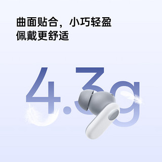 OnePlus 一加 Buds V 入耳式真无线动圈蓝牙耳机 银沙白