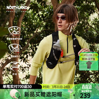 诺诗兰春夏男士新款立领拉链长袖T恤吸湿速干舒适户外徒步NTSEH5239E