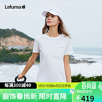 Lafuma 乐飞叶 短袖T恤女 户外吸湿速干圆领跑步防晒 LFTS4BS68