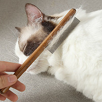 疯狂的主人 猫指甲剪猫狗梳子撸猫手套神器4件套浮毛梳子狗狗指甲钳猫咪指甲刀宠物剪刀美容工具用品