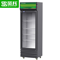 圣托（Shentop）冷藏冰柜冷藏柜冰箱 单门展示柜校园单位食堂保鲜冷藏柜 STLW-LY280H