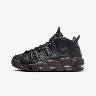 NIKE 耐克 大Air More Uptempo 女鞋 中帮黑色 复古篮球鞋DV1137-001