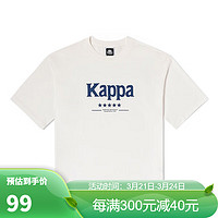 Kappa 卡帕 短袖夏男运动T恤休闲圆领T恤K0D32TD91D