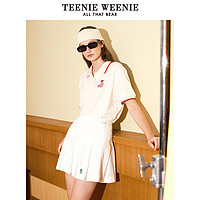 TEENIE WEENIE TeenieWeenie小熊 夏季学院风复古POLO衫