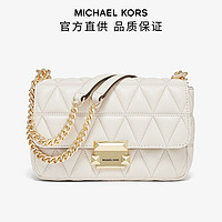 MICHAEL KORS 迈克·科尔斯 MK/迈可高仕 Sloan小号羊皮链条单肩斜挎菱格包小方包手提包