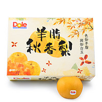 Dole 都乐 羊脂秋香梨  1.45kg  6枚单果230g+小礼盒