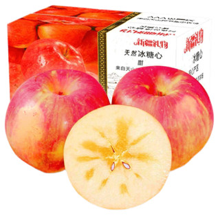 农仙味新疆冰糖心苹果红富士新鲜水果时令礼盒苹果整箱大果 5斤装精选一级果 单果80-90mm