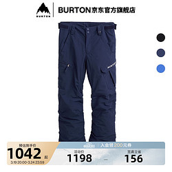 BURTON 伯頓 官方男童Exile Cargo滑雪褲運動褲115891 11589106401 L