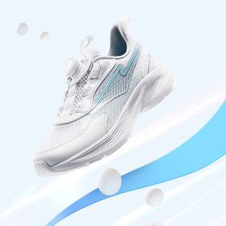 鸿星尔克 流光E彩 儿童运动鞋夏季透气网面 旋钮跑鞋