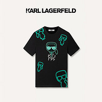 KARL LAGERFELD 卡尔·拉格斐 男士T恤