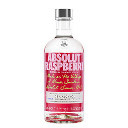 ABSOLUT VODKA 绝对伏特加 瑞典absolut绝对伏特加覆盆莓味700ml