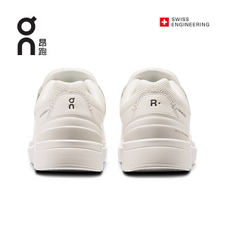 On昂跑×费德勒特别合作 THE ROGER Advantage 2 女款运动休闲板鞋 White/Undyed 白色/无染天然色 38