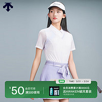 DESCENTEGOLF 迪桑特高尔夫 FIELD系列 女士短袖运动T恤衫 夏季新品 PP-PURPLE XS (155/76A)