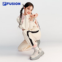 FILA FUSION 欧阳娜娜同款斐乐女鞋硬糖鞋2024春季新款运动鞋厚底女款跑步鞋子