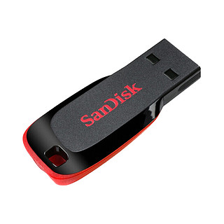 SanDisk 闪迪 U盘32G/64G/128G闪存盘酷刃CZ50加密高速电脑2.0优盘