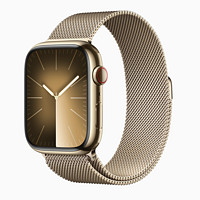 Apple 苹果 Watch Series9 41毫米蜂窝款不锈钢表壳智能运动手表