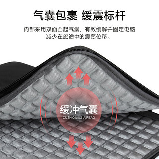 Samsonite 新秀丽 电脑包手提包14.1英寸笔记本商务内胆包气囊减震macbook保护套 14.1英寸保护套