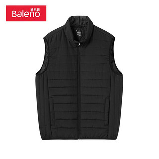 班尼路（Baleno）秋季马甲男潮流简约修身夹棉马甲背心外套外穿 00A XL