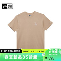 NEW ERA纽亦华2024春夏新款MLB男女情侣NY LA撞色刺绣圆领短袖T恤潮 141873