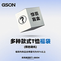 GSON短袖男女款1件可选尺码 T恤1件【含棉量均95%以上】 XL