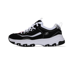 skechers斯凯奇老爹鞋女鞋新款轻便运动鞋复古休闲鞋黑白熊猫鞋潮