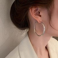 ZGR 耳环2024年新款轻奢高级感气质时尚百搭几何耳饰圈圈耳环饰品