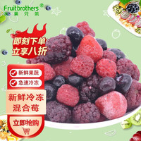 Fruitbrothers 水果兄弟 冷冻新鲜草莓速冻水果混合