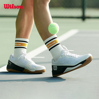 威尔胜（Wilson）24年网球鞋成人RUSH PRO 4.0稳定系列男款专业网球鞋 【海军蓝】WRS332570 US 10.5