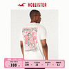 HOLLISTER24春夏美式宽松棉质短袖T恤 男女装 356895-1 白色 M (180/100A)