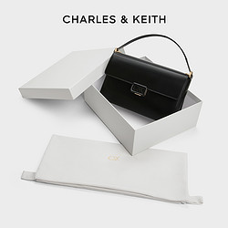 CHARLES & KEITH CHARLES&KEITH24春新款SL2-20271320通勤牛皮单肩信封包小方包女