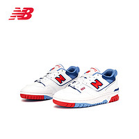 new balance NB官方奥莱 7-14岁春创意拼贴大童运动儿童板鞋B550