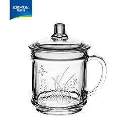 LOVWISH 乐唯诗 加厚耐热玻璃茶杯 300ml
